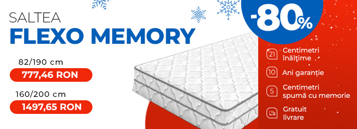 Saltea Flexo Memory cu reducere
