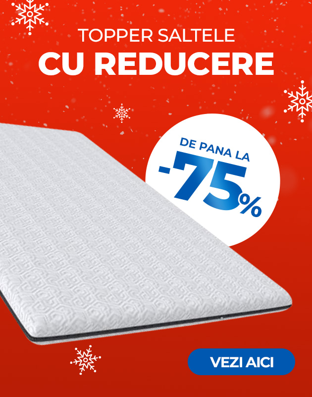 Topper saltele cu prețuri promoționale
