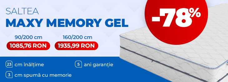 Saltea Maxy Memory cu reducere