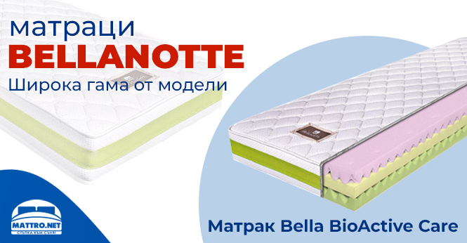 Матрак Bella BioActive Care - Bellanotte