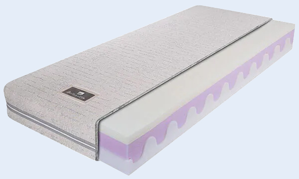 Saltea Melody – spumă cu memorie și spumă foarte elastică