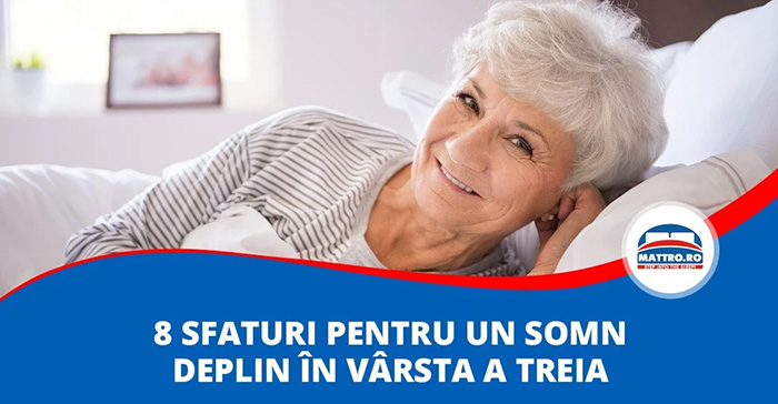 8 sfaturi pentru un somn deplin în vârsta a treia