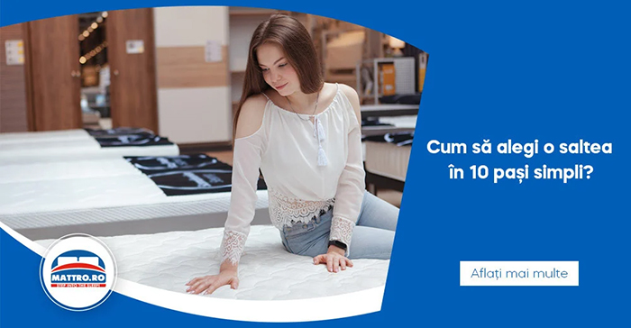 Cum să alegi o saltea în 10 pași simpli?