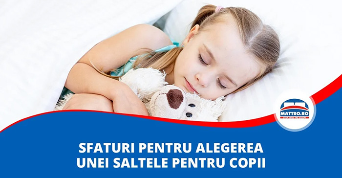 Sfaturi pentru alegerea unei saltele pentru copii
